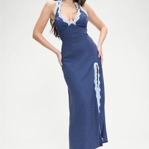 Frankie's Bikinis Madeline Halter Dress